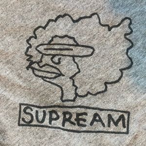 Heather Grey / Gray Supreme Gonz head tee XL lightly used